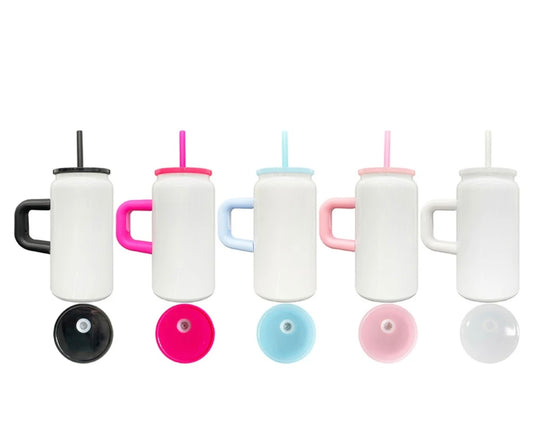 16oz stainless steel libbey with handle