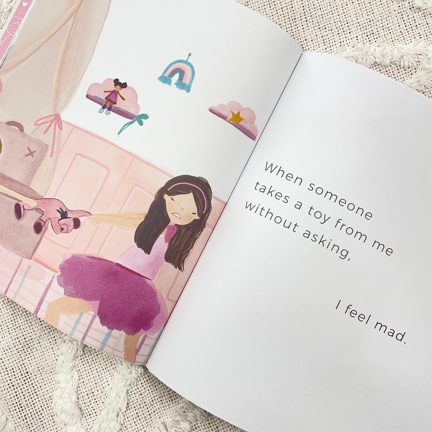 My feelings illustrated kids book