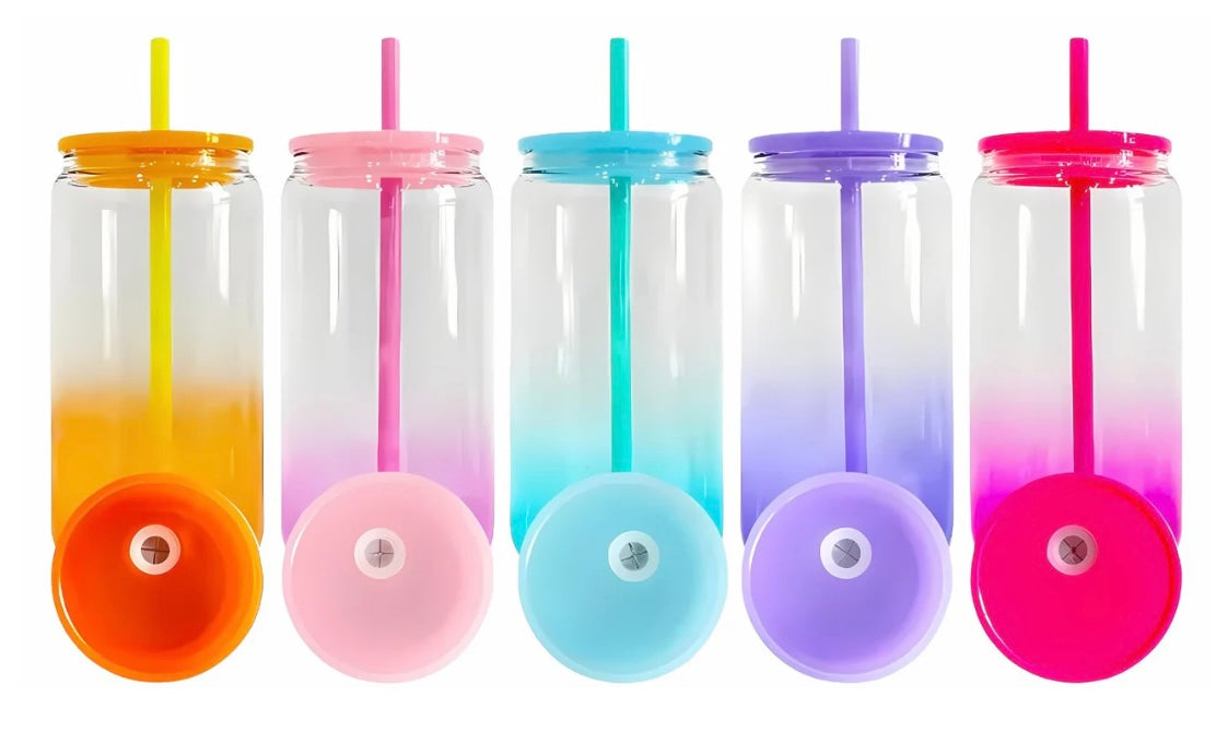 Jelly ombré libbey glass