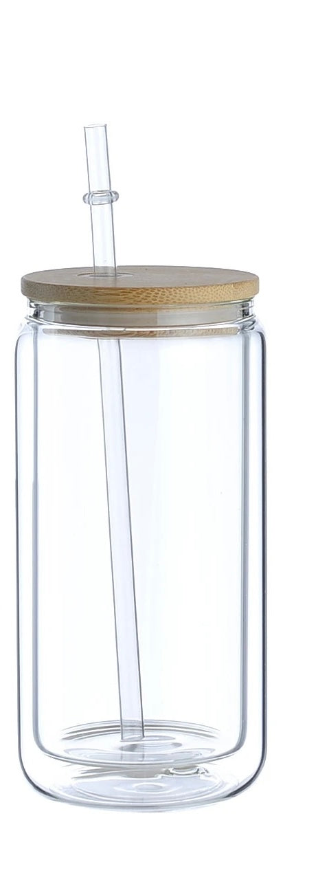 16oz libbey glass snowglobe tumbler