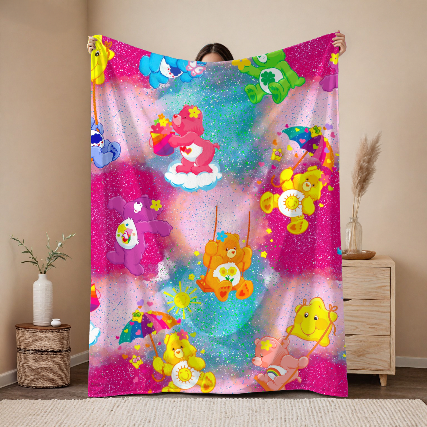 Colourful bears