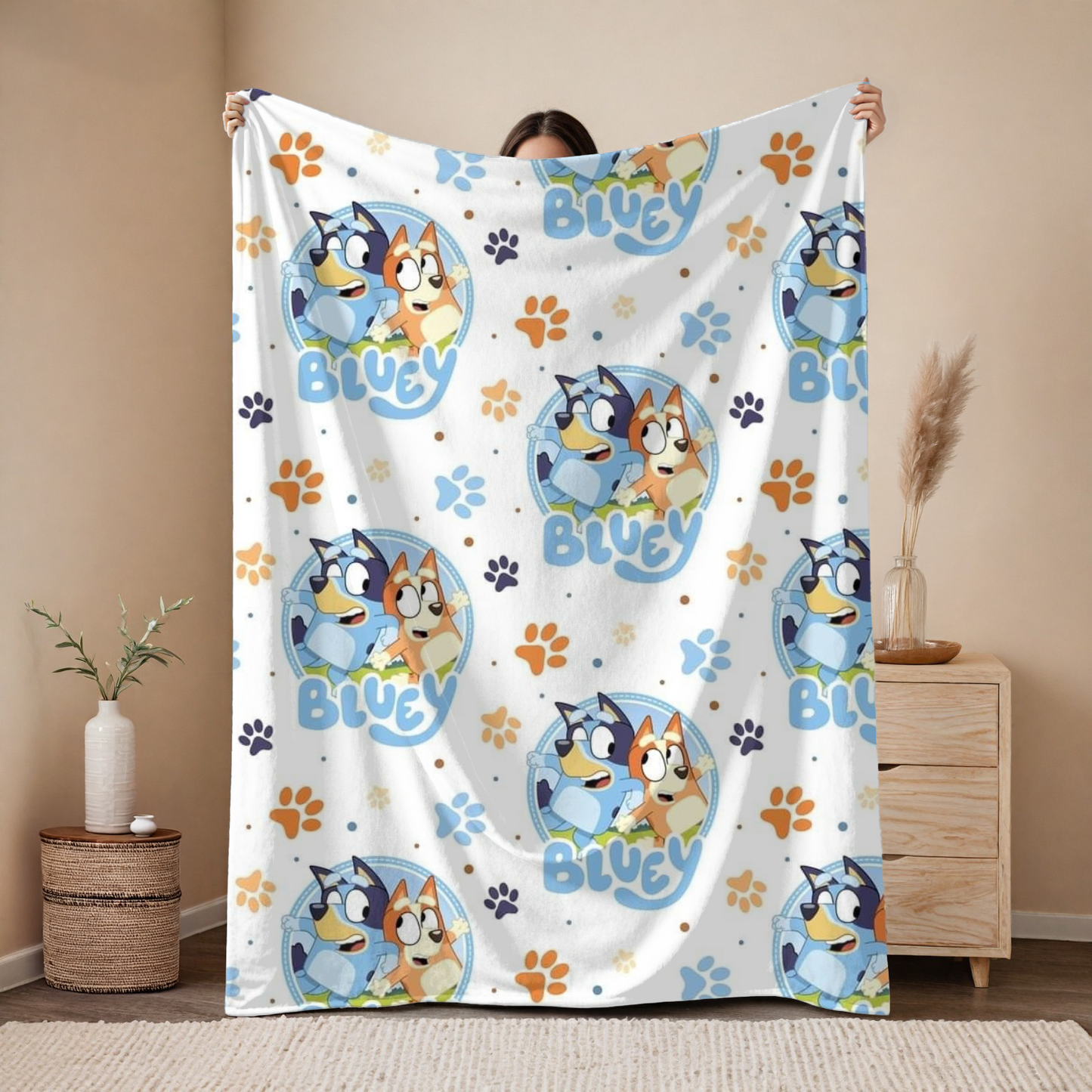 Blue and orange dog