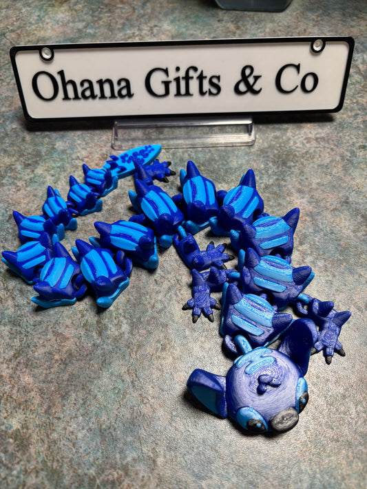 Blue Alien dragon