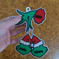 Customised grinch ornament