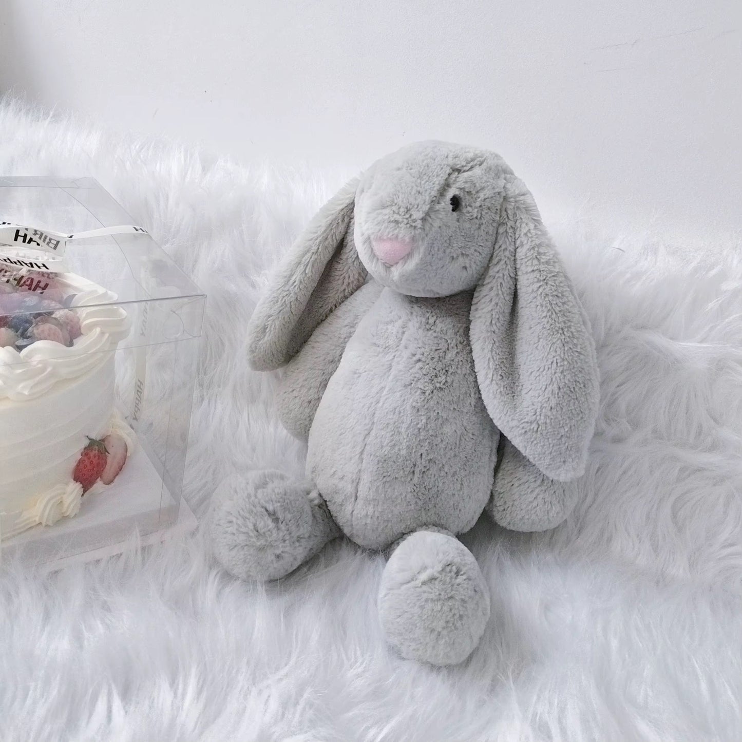 Cuddly bunny plush