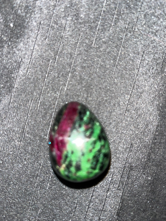 Small ruby zoisite egg