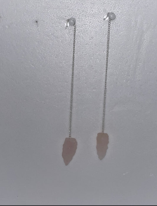 Natural rose quartz