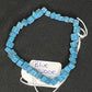 Blue Turquoise chip bracelet