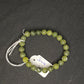 Jade beaded bracelet