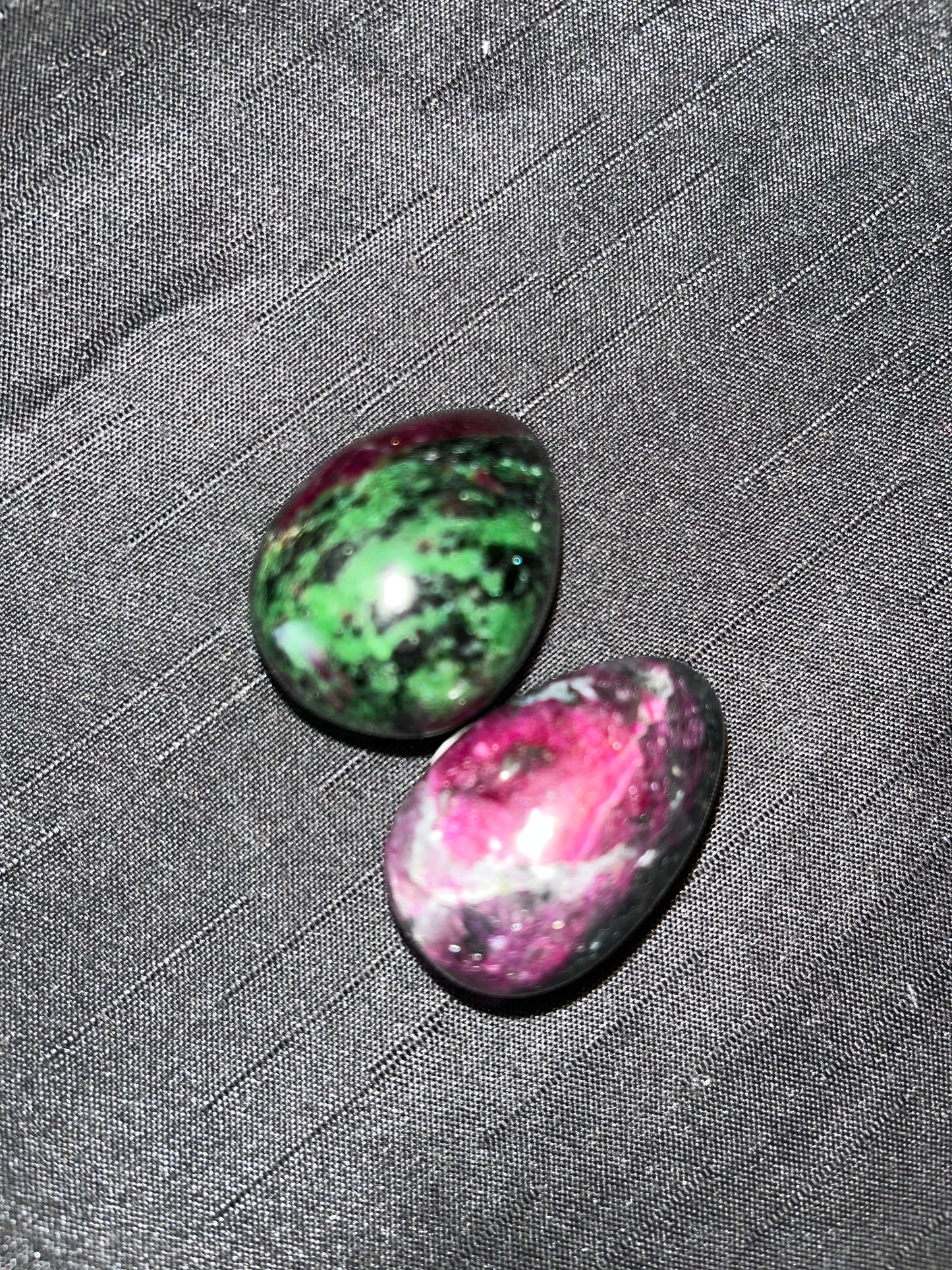 Small ruby zoisite egg