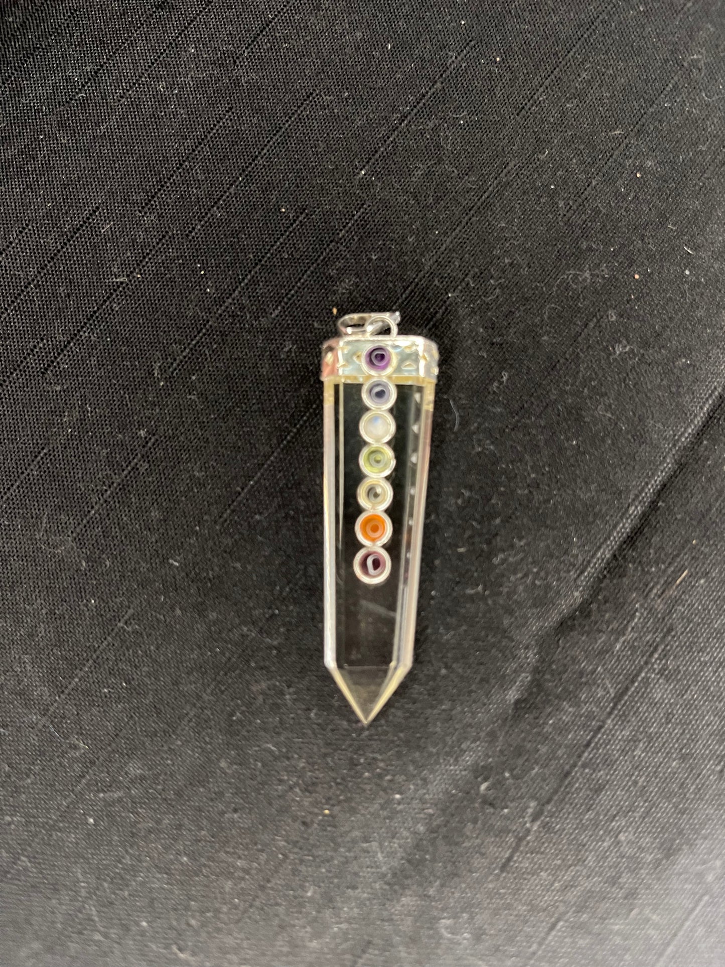 Chakra Smokey pendant