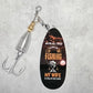 Fishing lure keychain