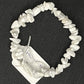 Howlite chip bracelet