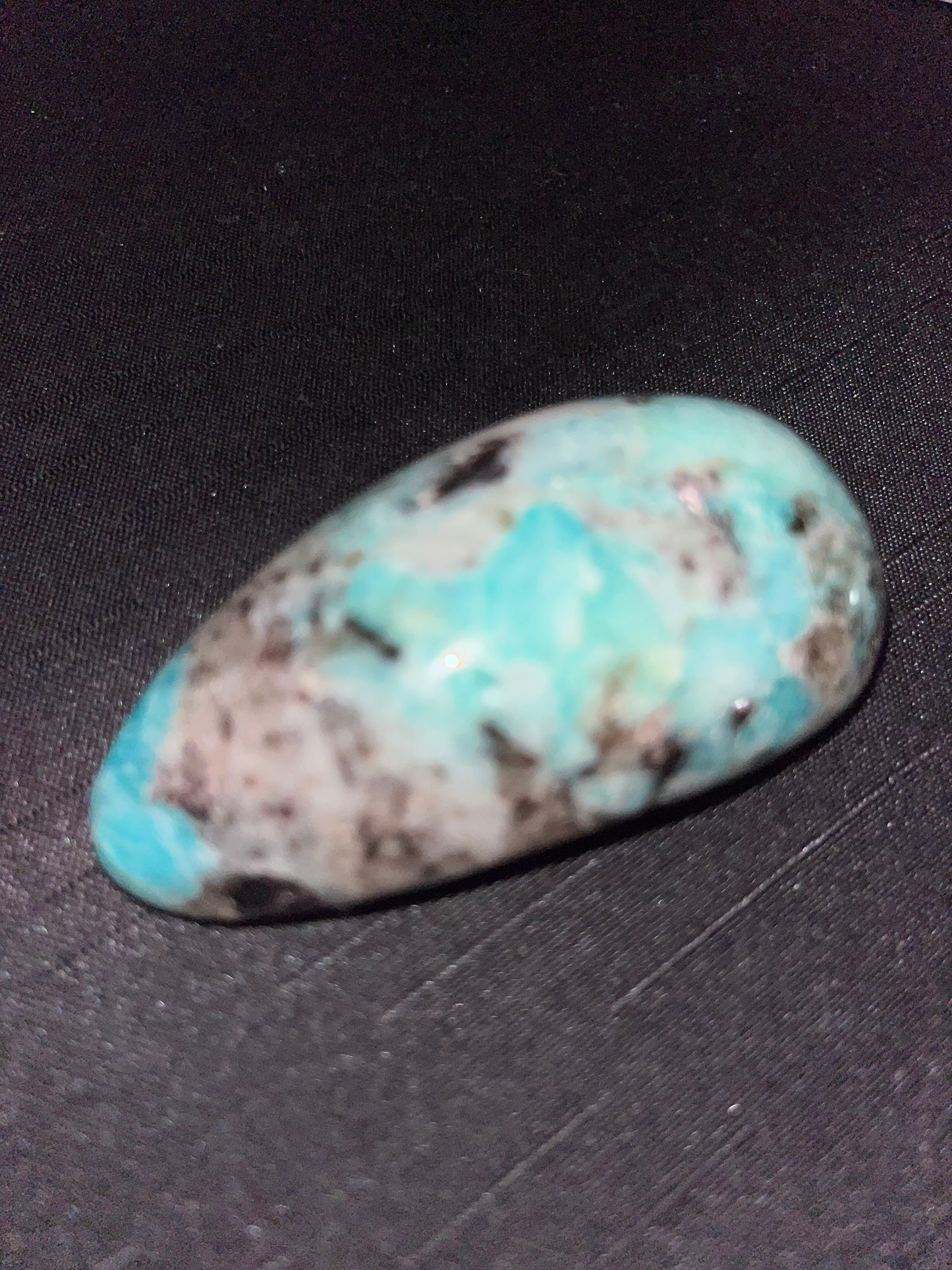 Amazonite palm wand