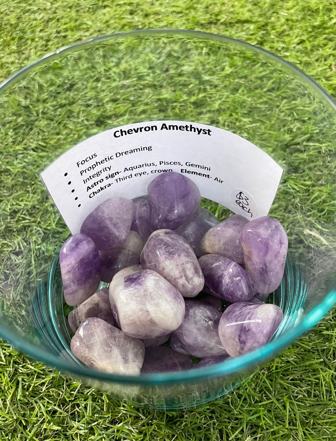 Chevron amethyst